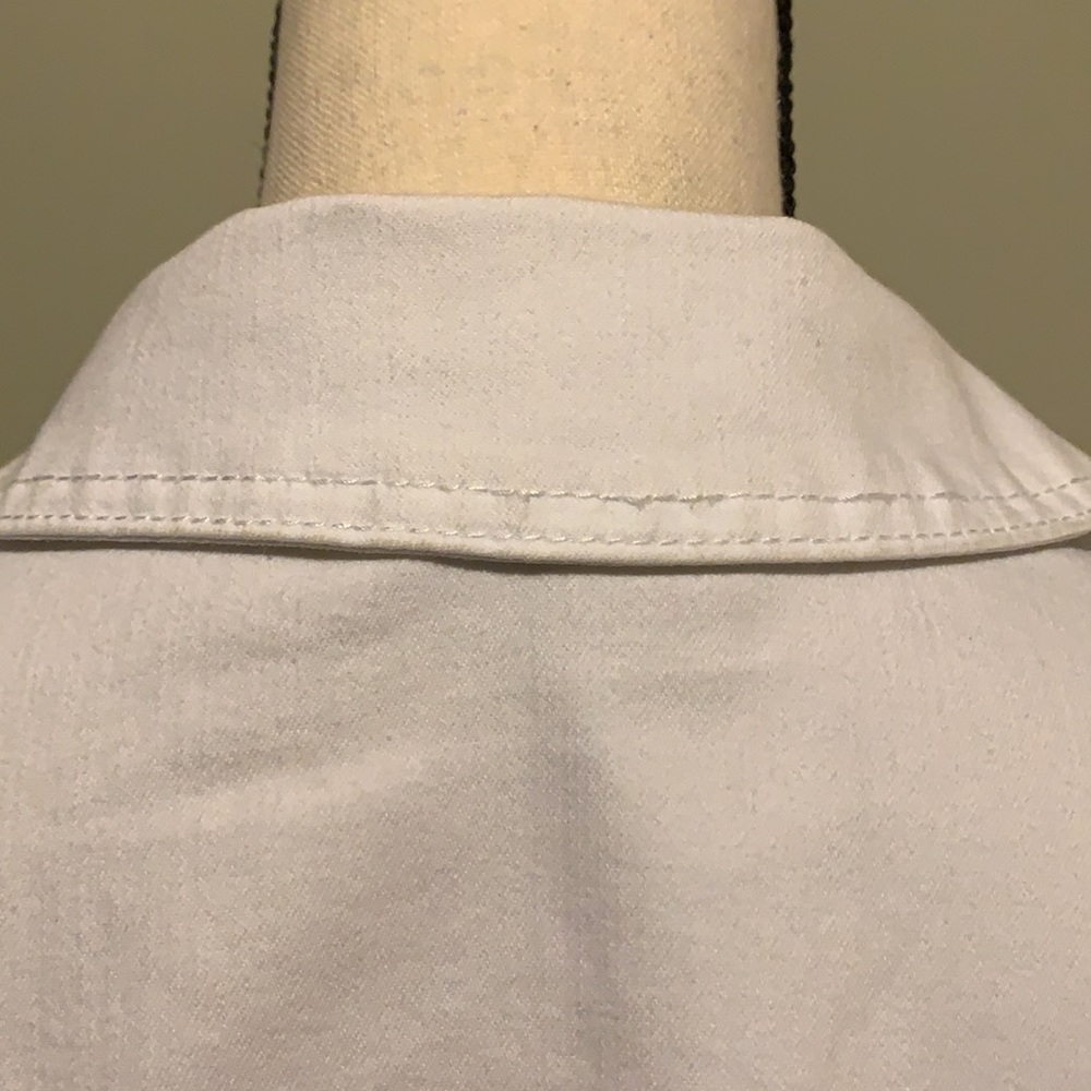 White Cotton Jacket - Picture 11 of 11